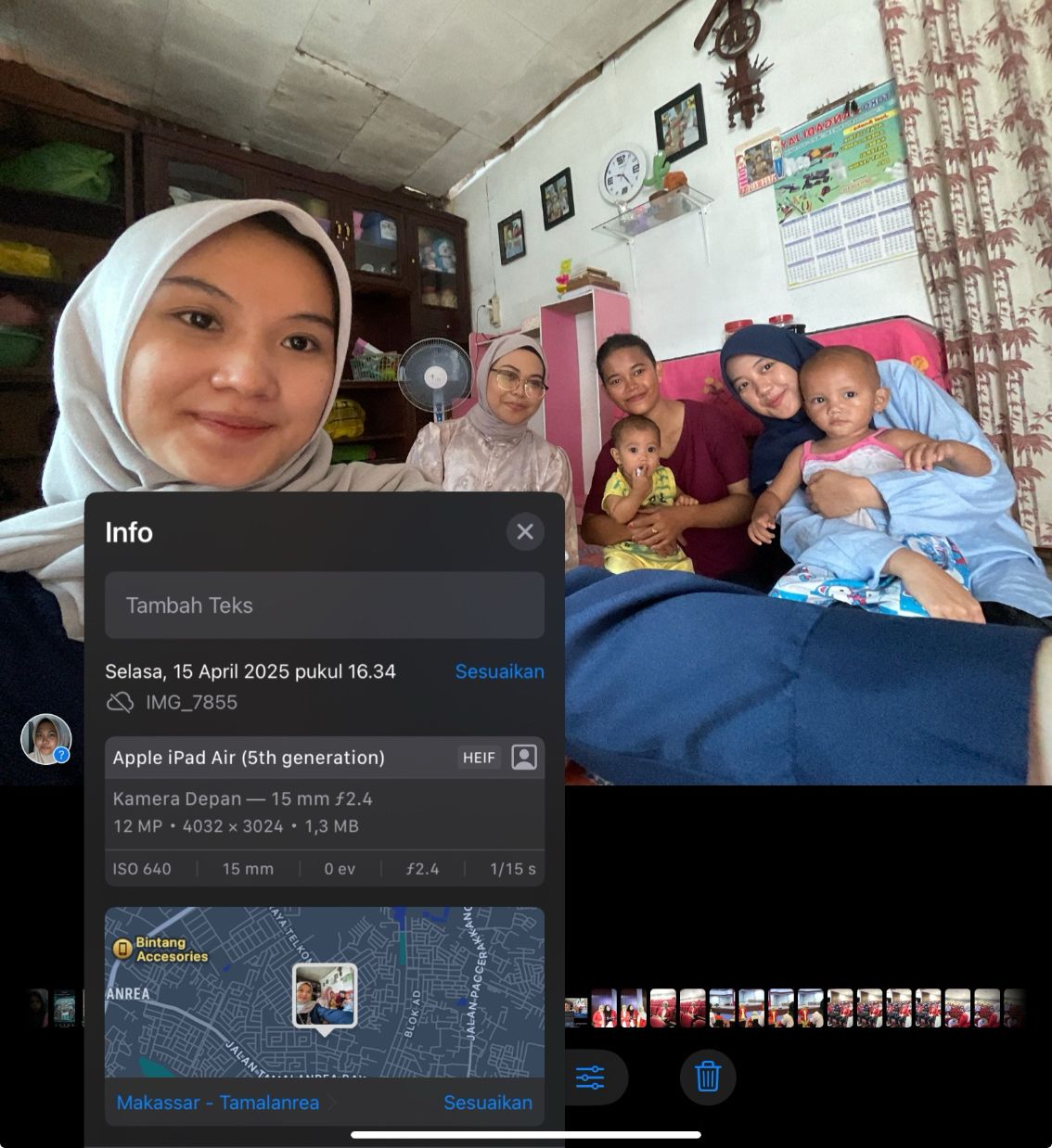 Kunjungan Kedua bersama Ibu Fitriani dan Adik Zahya 
